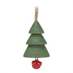 Wooden Tree with Bell Ornament