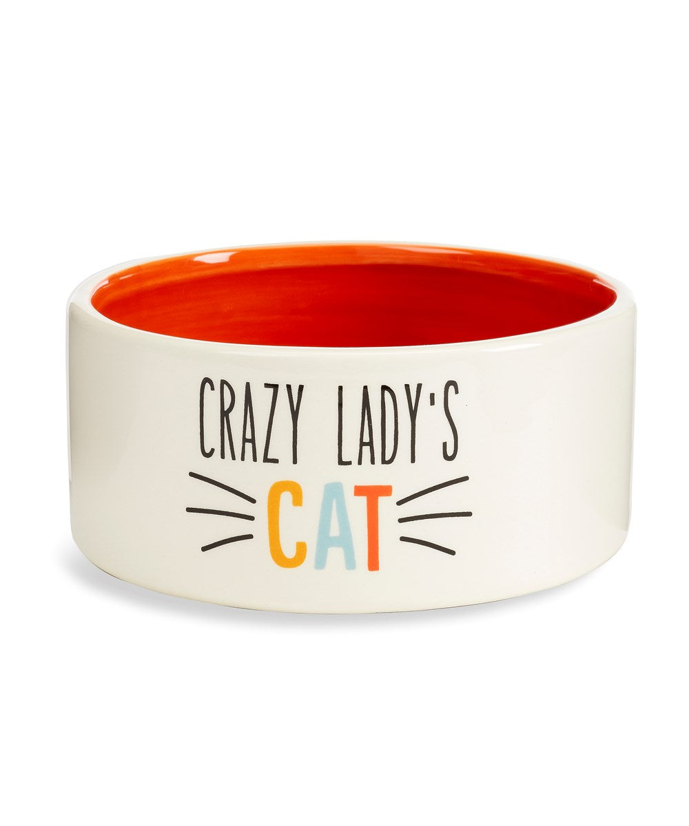 Crazy Lady's Cat Bowl