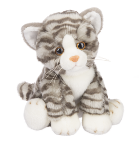 Grey Tabby Cat Plush 12" Heritage Collection