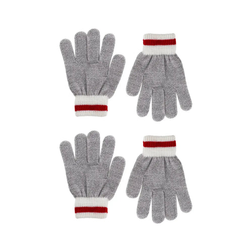 Kids 2 Pk Knit Gloves