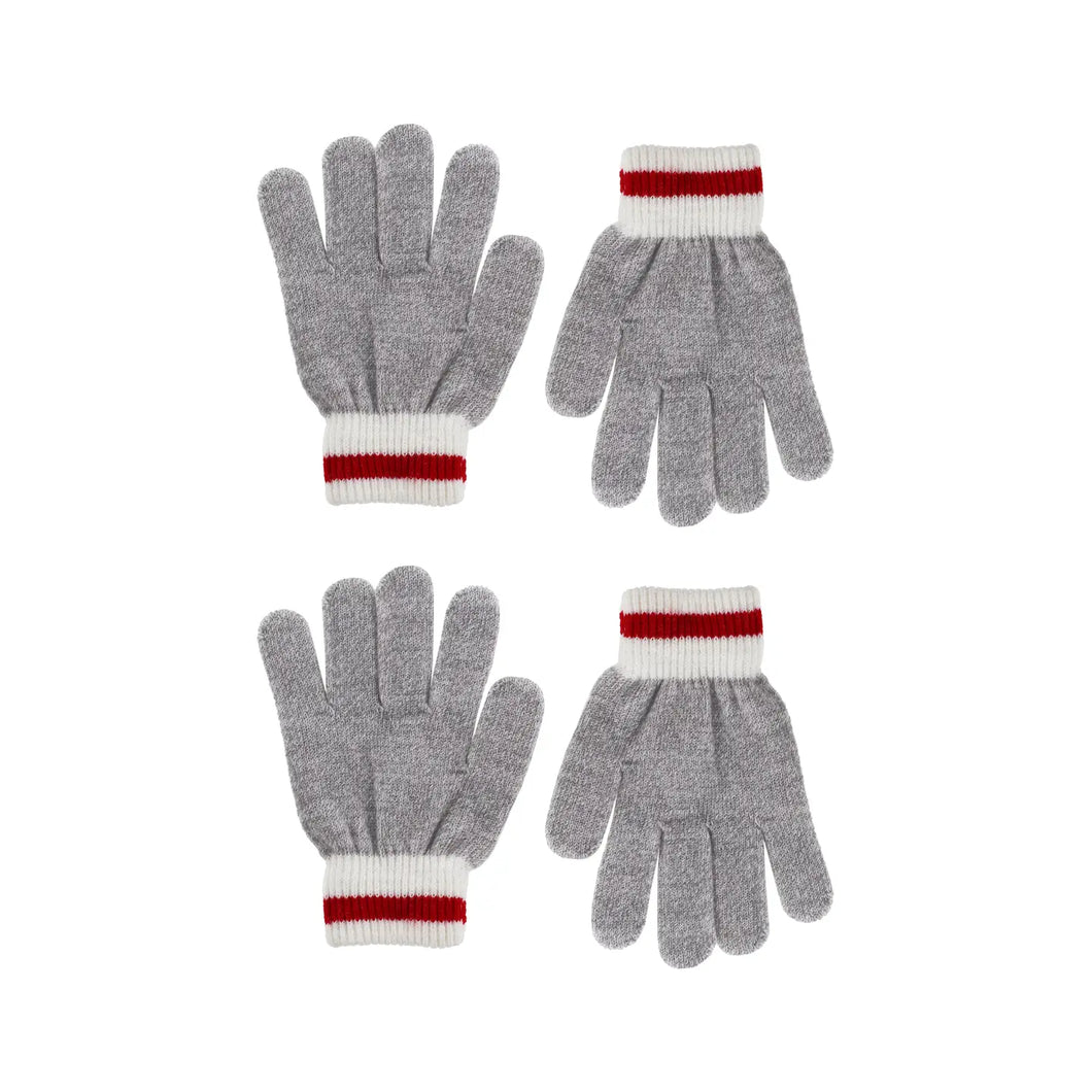 Kids 2 Pk Knit Gloves