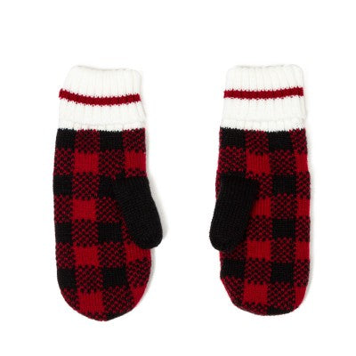 Buffalo Plaid Mitts