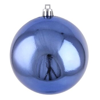 Steel Blue Shiny Ball 90mm