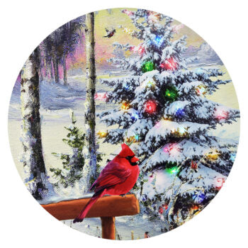 Cardinal Light Up Canvas 16