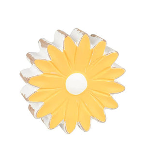 Yellow Daisy Flower Head