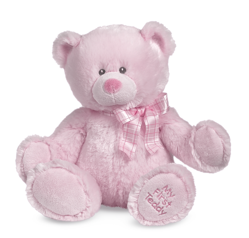 Large - My First Teddy - Pink
