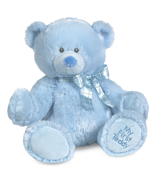 Large - My First Teddy - Blue