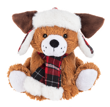 Load image into Gallery viewer, Flapjacks Christmas Puppy Plush