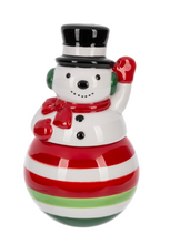 Load image into Gallery viewer, Snowman Salt &amp; Pepper Shakers