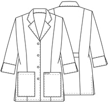 Load image into Gallery viewer, 1470 Cherokee 30&quot; 3/4 Sleeve Lab Coat